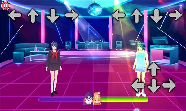 女动漫学校舞蹈大战游戏(fnt dance battle)下载,女动漫学校舞蹈大战,二次元游戏,舞蹈游戏